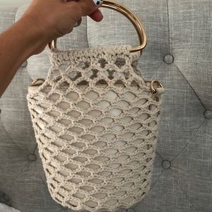 Cream Zara bag